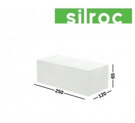 SILROC BRICK SP65 M20 silikatinės plytos 20Mpa 250x120x65