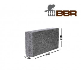 BUVEMA BBR LOCK 100 3 MPa keramzitiniai blokeliai pertvaroms 100x250x480