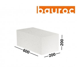 BAUROC UNIVERSAL 200 akyto betono blokeliai 200x200x600