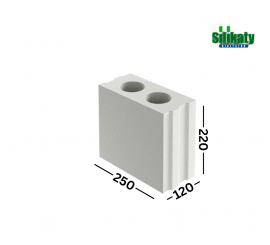 SILIKAT N12 120mm silikatiniai blokeliai 15MPa 120x220x250