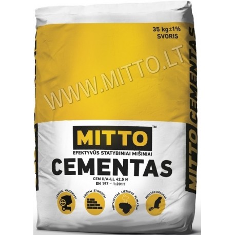 Cementas Portland D500 CEM II 42,5 /A-LL, 35 kg