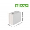 SILROC M12/10 silikatinis blokelis 10MPa  120x238x250