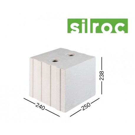 SILROC M24/10 silikatinis blokelis 10MPa  240x250x259