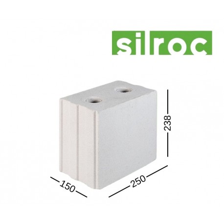 SILROC M15/10 silikatinis blokelis 10MPa 150x238x250