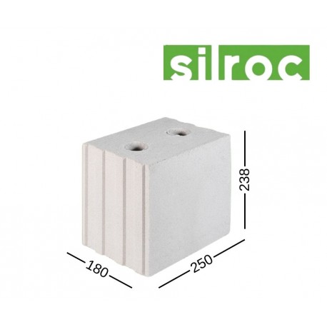 SILROC M18/10 silikatinis blokelis 10MPa 180x238x250