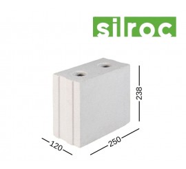SILROC M12/10 silikatinis blokelis 10MPa  120x238x250