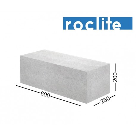 ROCLITE 300 akyto betono blokeliai 300x200x600