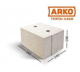 ARKO M18 silikatinis blokas  180x198x340