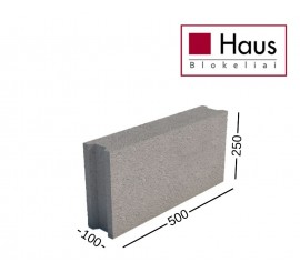 HAUS  SP 100 blokeliai 100x250x500