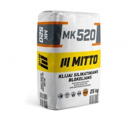 MITTO mūro mišinys MM500,10MPa, 25 kg