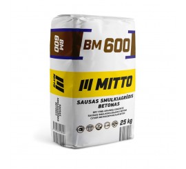 MITTO sausas smulkiagrūdis betonas BM600, 25 kg