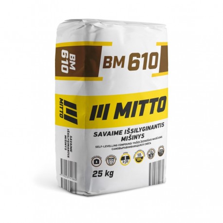 MITTO betonas BM605, 25 kg