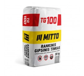 Tinkas MITTO gipsinis TG100, rankinis, 30kg