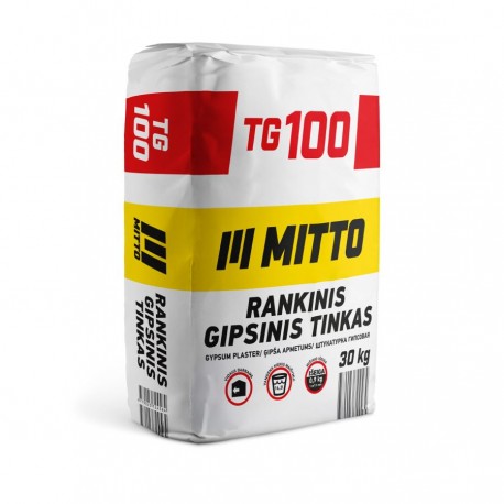 Tinkas MITTO gipsinis TG100, rankinis, 30kg