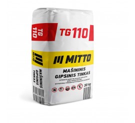 Tinkas MITTO gipsinis TG110, mašininis, 30 kg