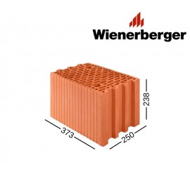 WIENERBERGER P+W 250 keraminis blokas 250x238x373