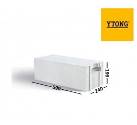 YTONG FORTE PP2,5/0,4 akyto betono blokeliai 240x199x599