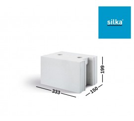 SILKA E 150 silikatiniai blokeliai 150x199x333